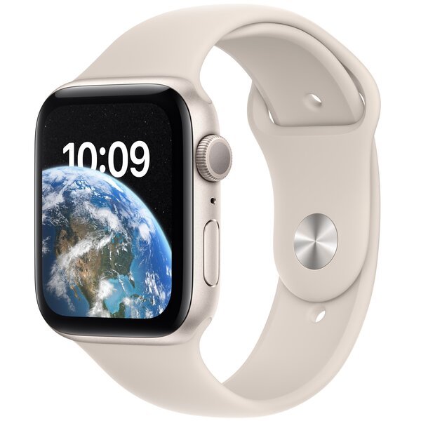 

Смарт-часы Apple Watch SE GPS 44mm Starlight Aluminium Case with Starlight Sport Band