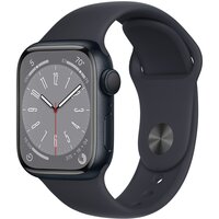 Смартгодинник Apple Watch Series 8 GPS 41mm Midnight Aluminium Case with Midnight Sport Band