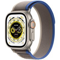 Смарт-часы Apple Watch Ultra GPS + Cellular 49mm Titanium Case with Blue/Gray Trail Loop - S/M