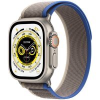 Смарт-годинник Apple Watch Ultra GPS + Cellular 49mm Titanium Case with Blue/Gray Trail Loop – M/L