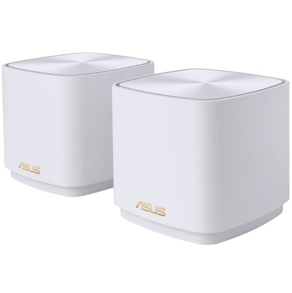

Маршрутизатор ASUS ZenWiFi XD4 2PK white AX1800 1xGE LAN 1x1GE WAN WPA3 OFDMA MESH