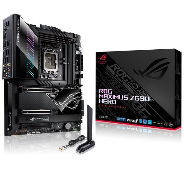 

Материнcкая плата ASUS ROG MAXIMUS Z690 HERO (90MB18E0-M0EAY0)