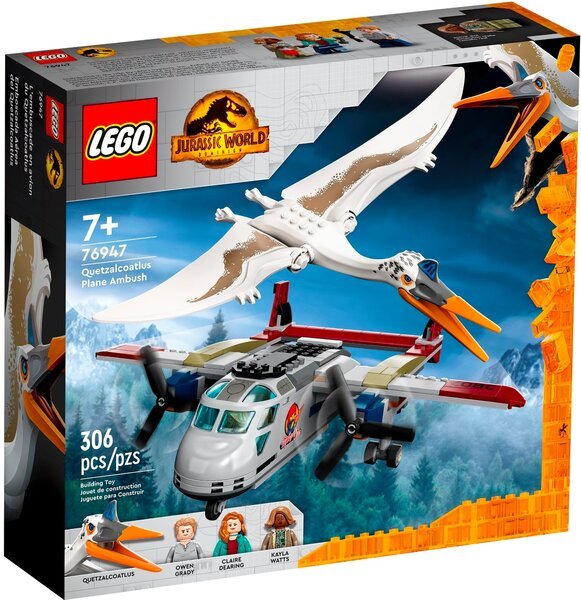 

LEGO 76947 Jurassic World Кетцалькоатль: нападение на самолёт