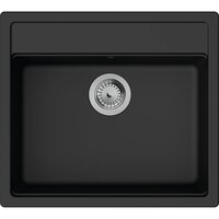 Мийка кухонна Hansgrohe вбудована S520-F510 чорний графіт (43359170)