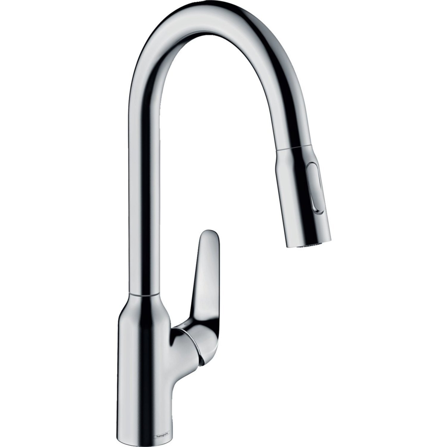 Змішувач для кухні Hansgrohe Focus M42, довж.виливу - 224мм, витяжний, 1важіль, KM220, хром (1534235)