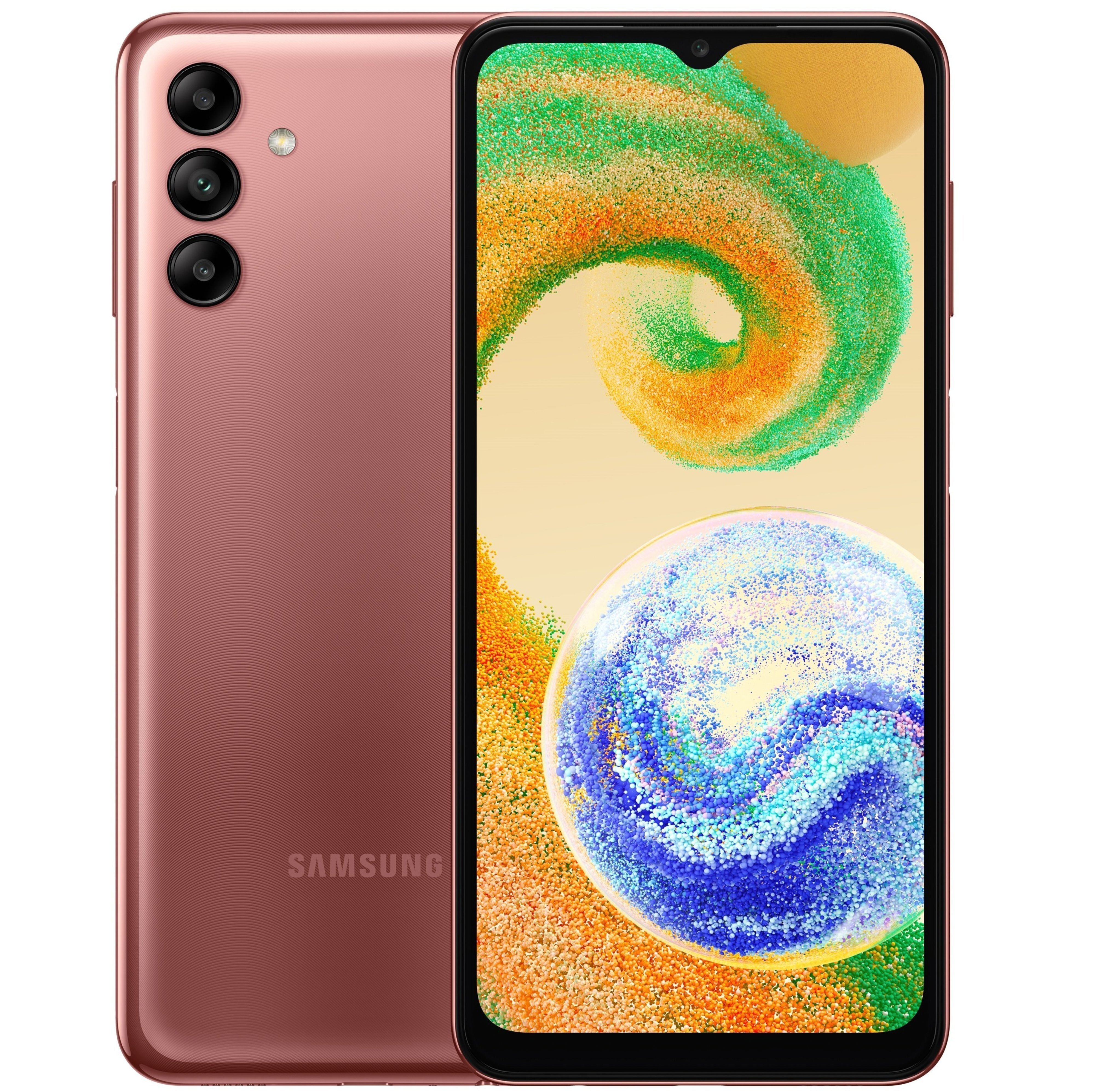 Смартфон Samsung Galaxy A04s 3/32Gb Copper (SM-A047FZCUSEK) фото 1
