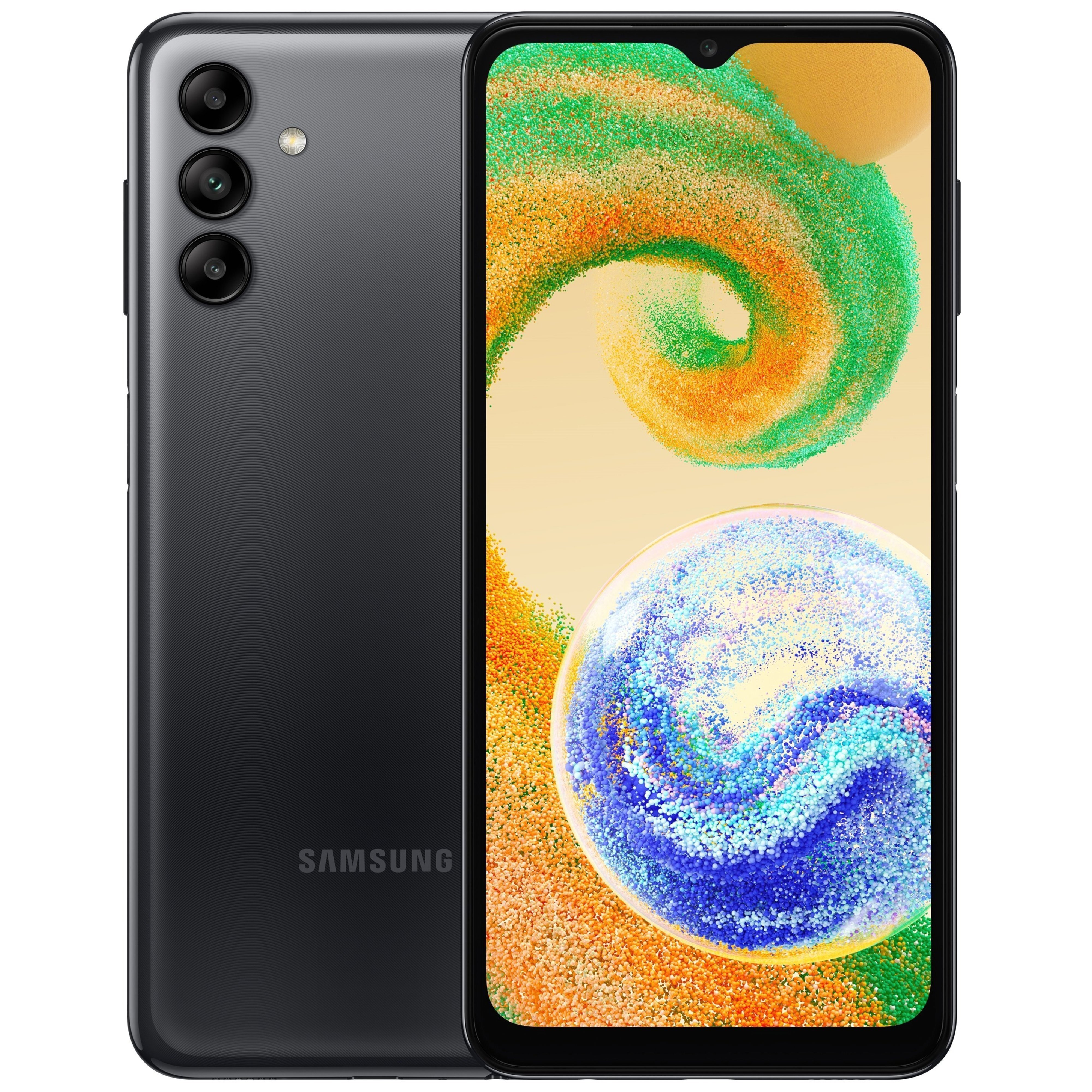 Смартфон Samsung Galaxy A04s 3/32Gb Black (SM-A047FZKUSEK) фото 1