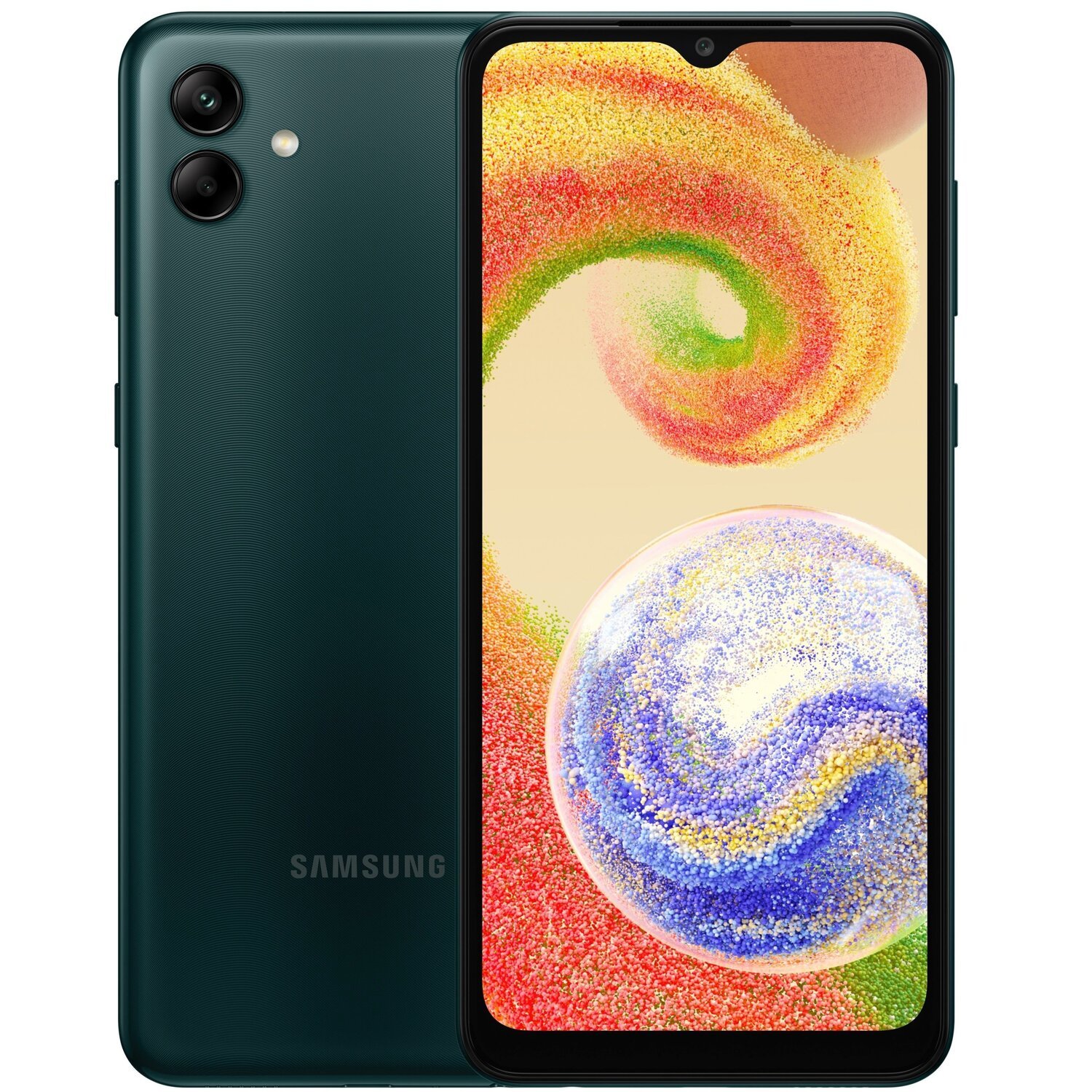 Смартфон Samsung Galaxy A04 4/64Gb Green (SM-A045FZGGSEK) фото 