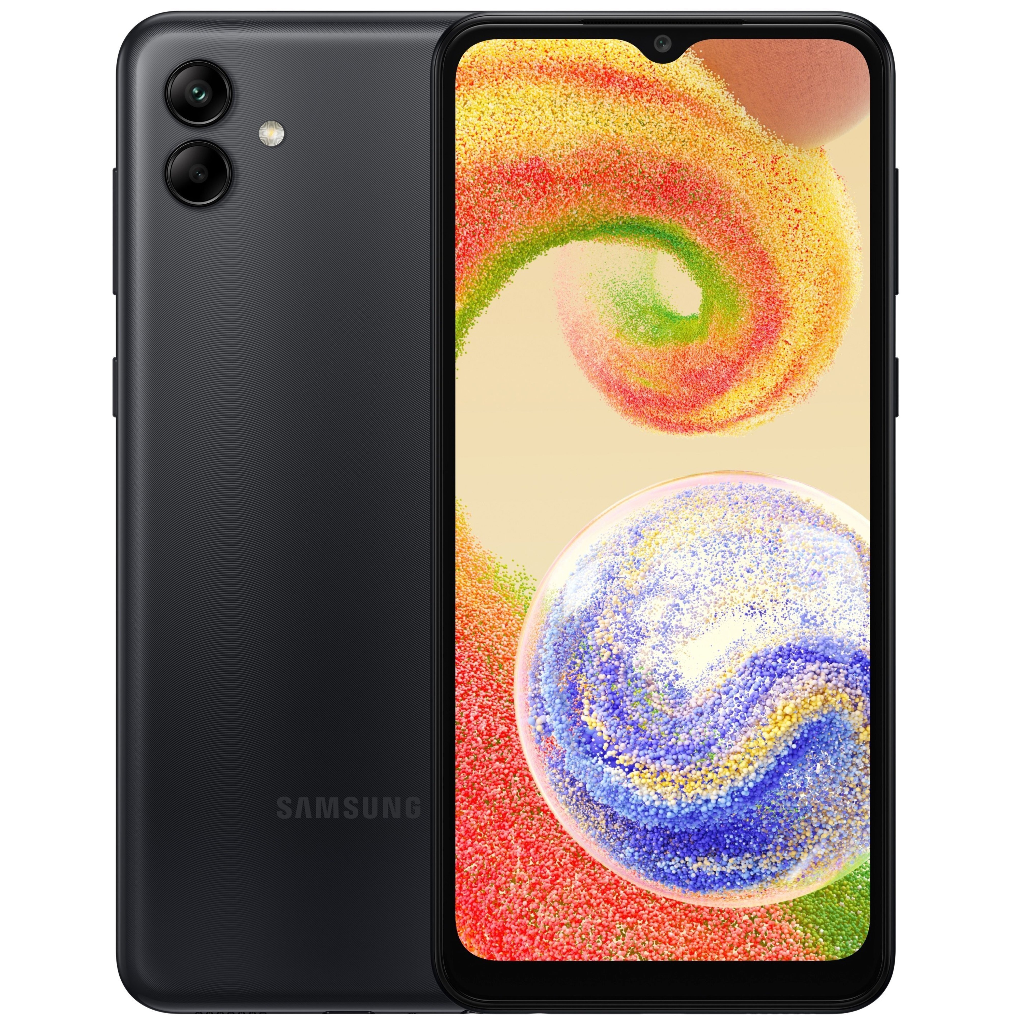 Смартфон Samsung Galaxy A04 4/64Gb Black (SM-A045FZKGSEK) фото 1