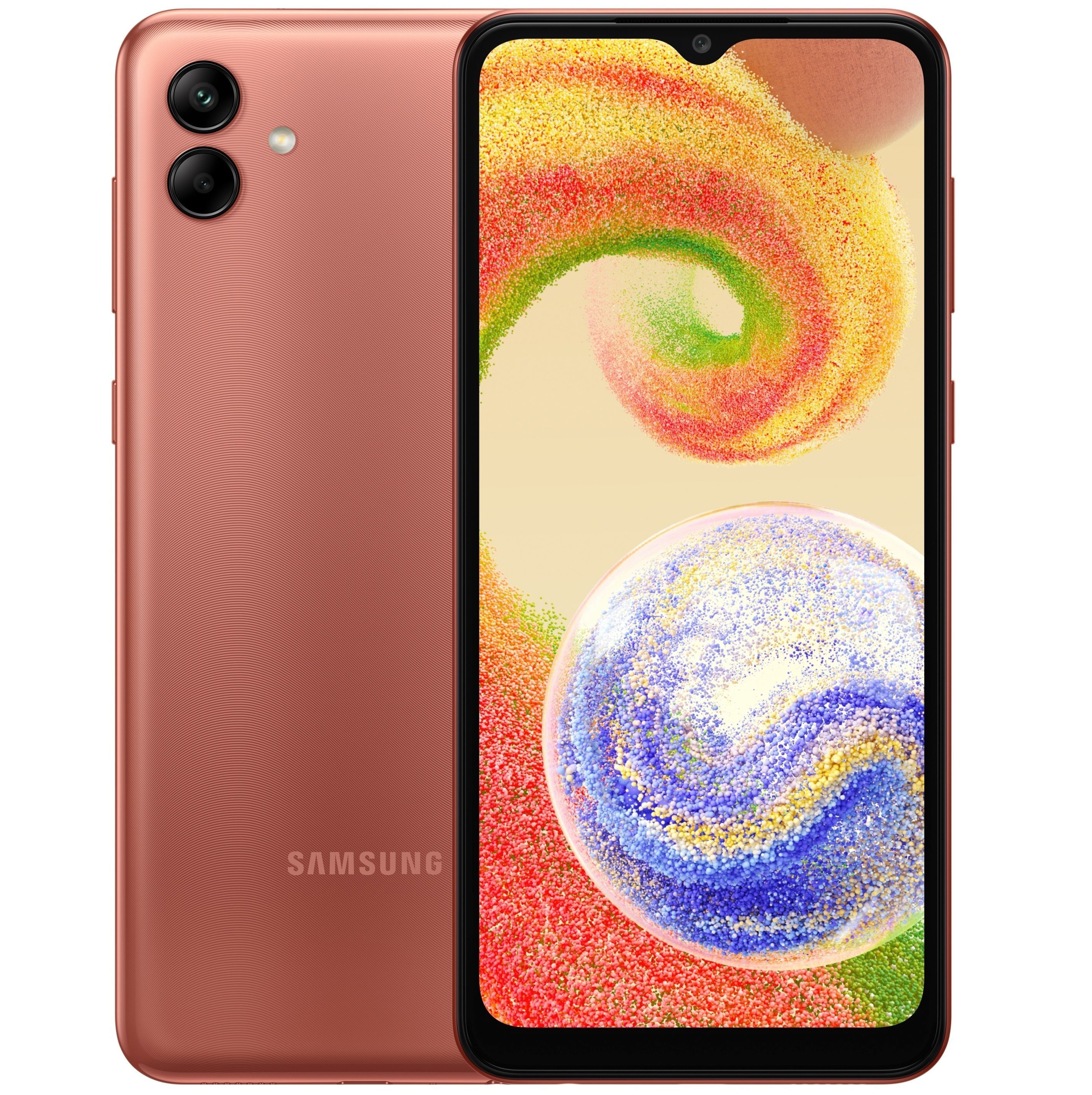 Смартфон Samsung Galaxy A04 3/32Gb Copper (SM-A045FZCDSEK) фото 1