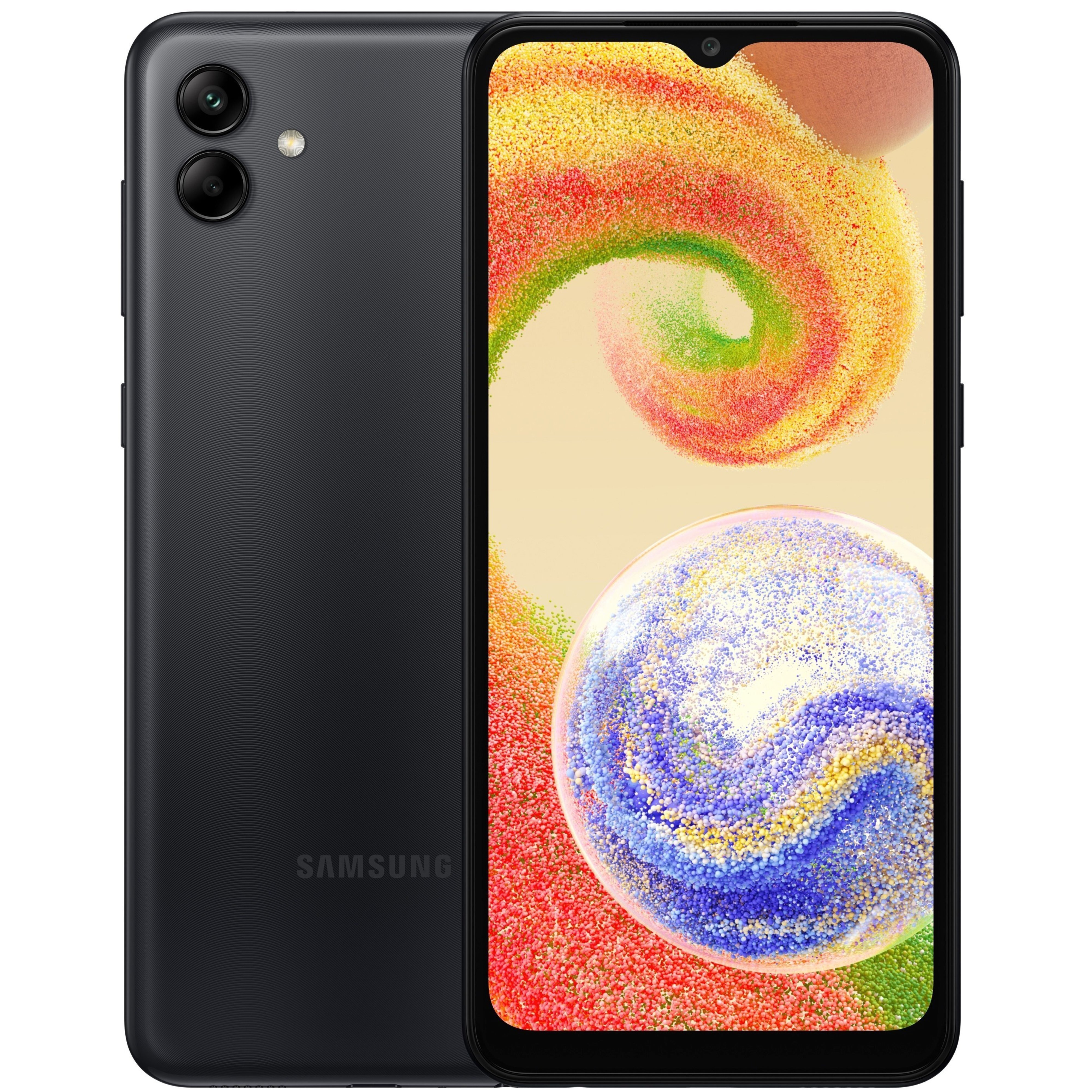 Смартфон Samsung Galaxy A04 3/32Gb Black (SM-A045FZKDSEK) фото 1