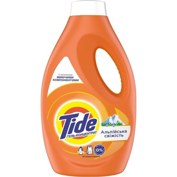 

Гель для стирки Tide Альпийская свежесть 1,045л