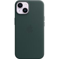Чехол Apple для iPhone 14 Leather Case with MagSafe Forest Green (MPP53ZM/A)