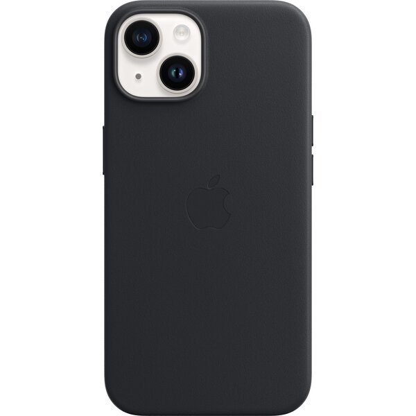 

Чехол Apple для iPhone 14 Leather Case with MagSafe Midnight (MPP43ZM/A)
