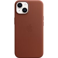 Чехол Apple для iPhone 14 Leather Case with MagSafe Umber (MPP73ZM/A)