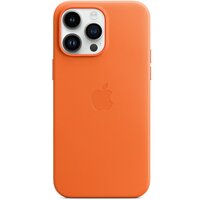 Чохол Apple для iPhone 14 Pro Max Leather Case with MagSafe Orange (MPPR3RM/A)