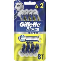 GILLETTE BLUE 3 Бритвы одноразовые 6+2шт