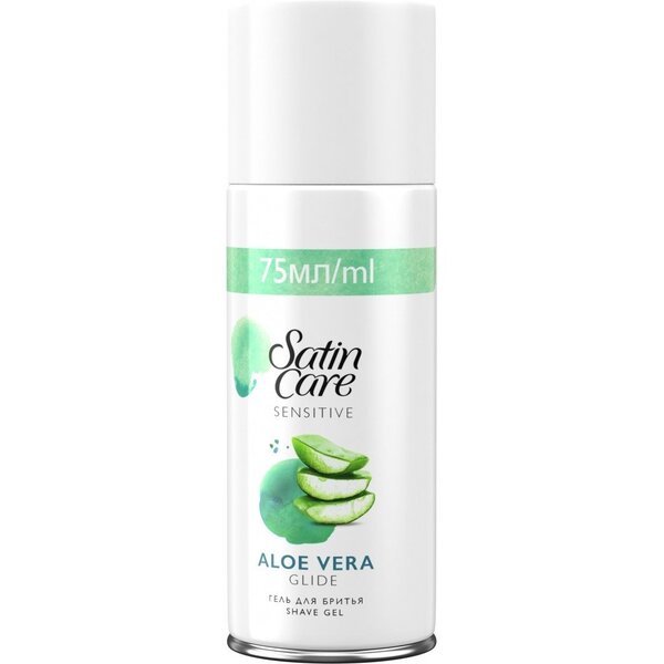

Гель для бритья Gillette Satin Care Sensitive Алоэ 75мл