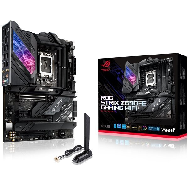 

Материнcкая плата ASUS STRIX Z690-E GAMING WIFI (90MB18J0-M0EAY0)