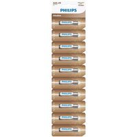 Батарейка Philips Entry Alkaline лужна АAА стрічка 10 шт (LR03AL10S/10)