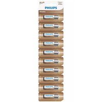 Батарейка Philips Entry Alkaline лужна AА стрічка 10 шт (LR6AL10S/10)