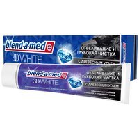 BLEND-A-MED Зубна паста 3D White Відбілювання та глибоке чищення з деревним вугіллям 100мл