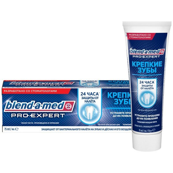 

BLEND-A-MED Зубная паста Pro Expert Крепкие зубы Тонизирующая мята 75мл
