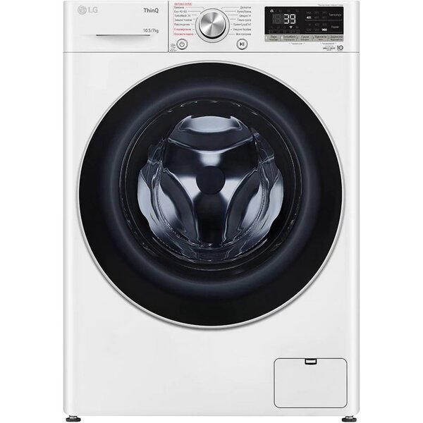 

Стирально-сушильная машина LG F4V7RC1WW