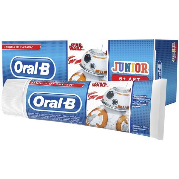 Акция на ORAL-B Зубная паста Джуниор Нежный вкус 75мл от MOYO