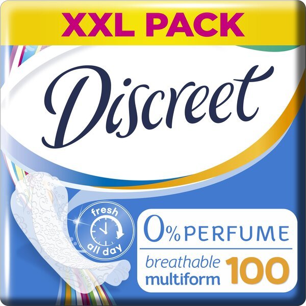 

DISCREET Ежедневные гигиенические прокладки Эйр Мультиформ 100шт