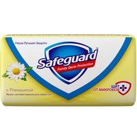 SAFEGUARD Мыло туалетное твердое Ромашка 90г