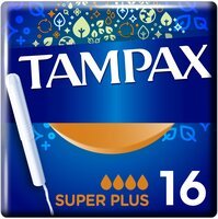 TAMPAX CEF Гигиенические тампоны с аппликатором Супер Плюс 16шт