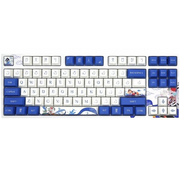 

Игровая клавиатура Varmilo VEA87 Lovebirds-I Cherry Mx Silent Red (A23A002A6A0A01A003)