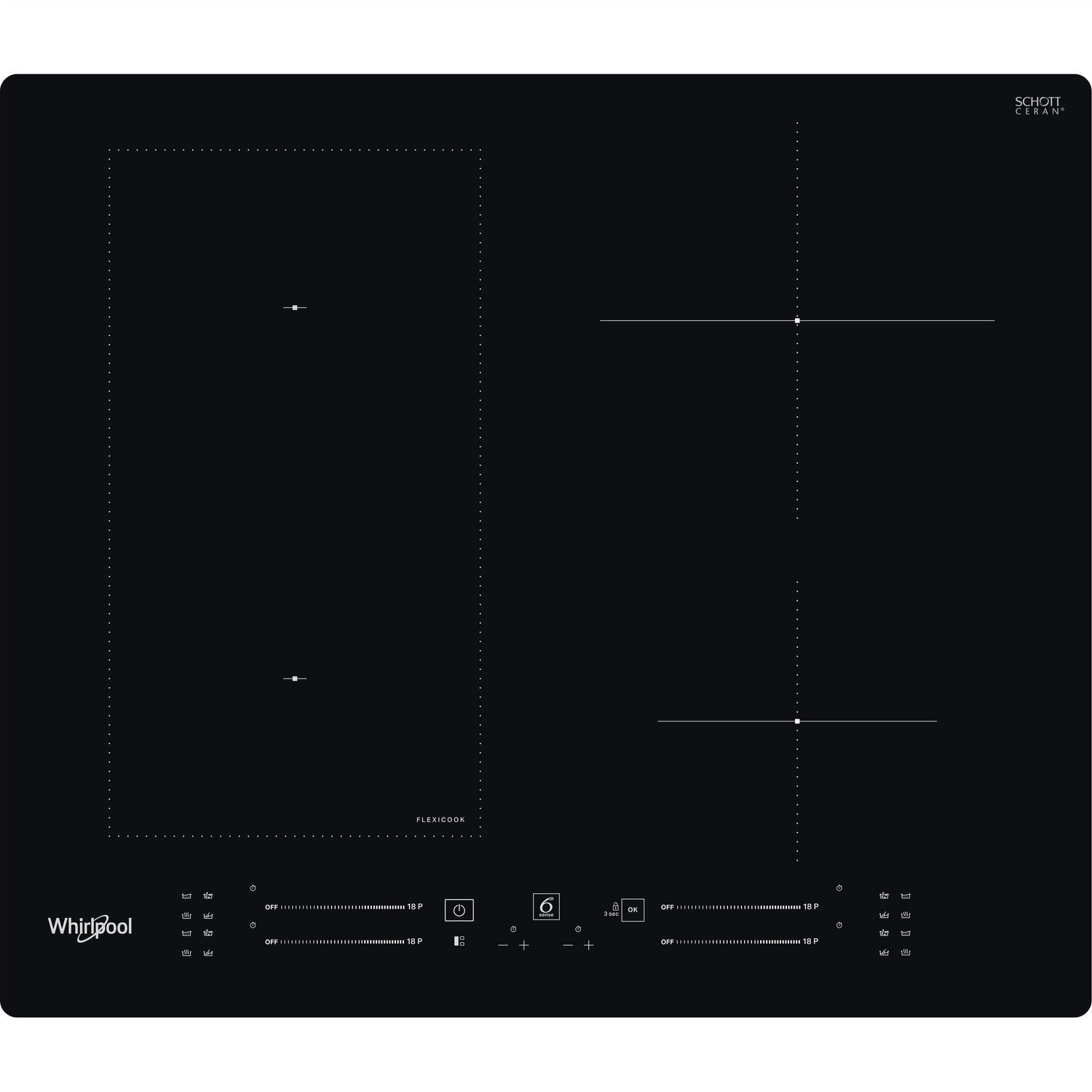 Варочна поверхня Whirlpool WLS7960NE (1157285)