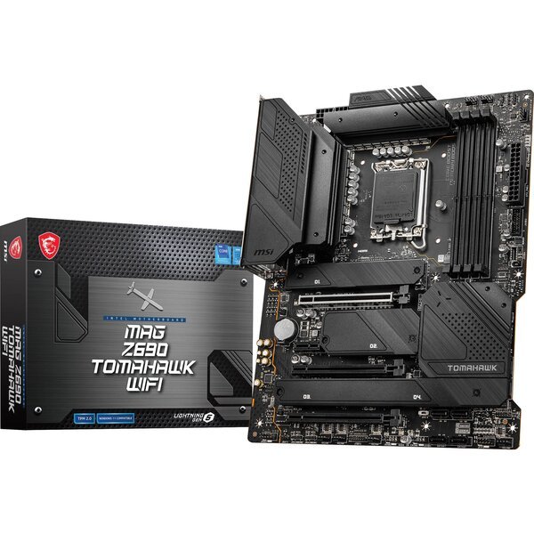 

Материнcкая плата MSI MAG Z690 TOMAHAWK WIFI s1700 Z690 4xDDR5 M.2 HDMI-DP Wi-Fi BT ATX