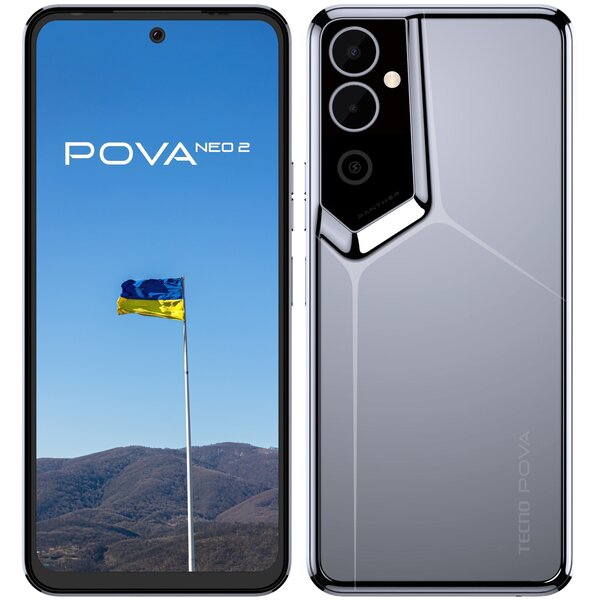 

Смартфон TECNO POVA NEO-2 (LG6n) 4/64Gb Uranolith Grey