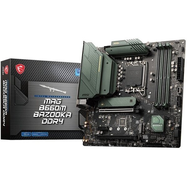

Материнcкая плата MSI MAG B660M BAZOOKA DDR4 (911-7D43-006)