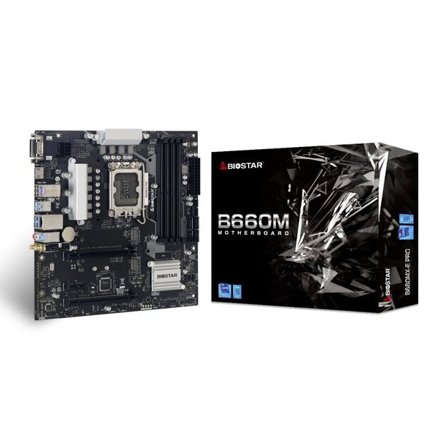 

Материнская плата Biostar B660MX-E PRO (B660MX-E_PRO)