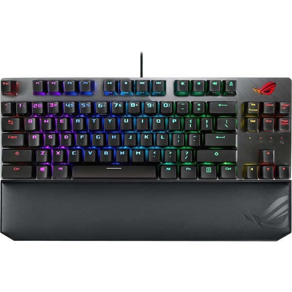 

Игровая клавиатура ASUS ROG Strix Scope NX Red TKL Deluxe (90MP00N6-BKRA00)