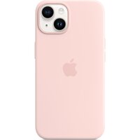 Чехол Apple для iPhone 14 Silicone Case with MagSafe - Chalk Pink (MPRX3ZE/A)