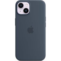 Чехол Apple для iPhone 14 Silicone Case with MagSafe - Storm Blue (MPRV3ZE/A)