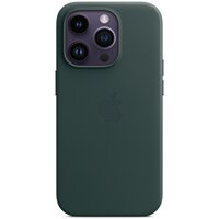 Чохол Apple для iPhone 14 Pro Leather Case with MagSafe – Forest Green (MPPH3ZE/A)