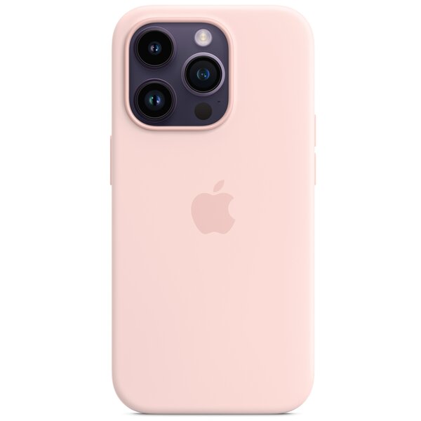 

Чехол Apple для iPhone 14 Pro Silicone Case with MagSafe - Chalk Pink (MPTH3ZE/A)