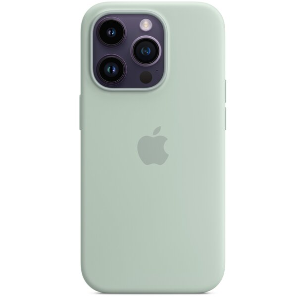 

Чехол Apple для iPhone 14 Pro Silicone Case with MagSafe - Succulent (MPTL3ZE/A)