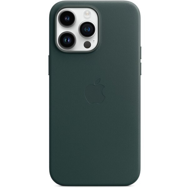 

Чехол Apple для iPhone 14 Pro Max Leather Case with MagSafe - Forest Green (MPPN3ZE/A)