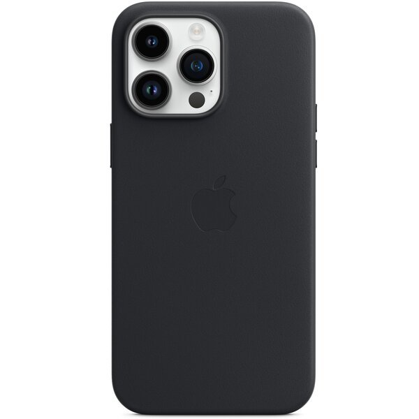 

Чехол Apple для iPhone 14 Pro Max Leather Case with MagSafe - Midnight (MPPM3ZE/A)
