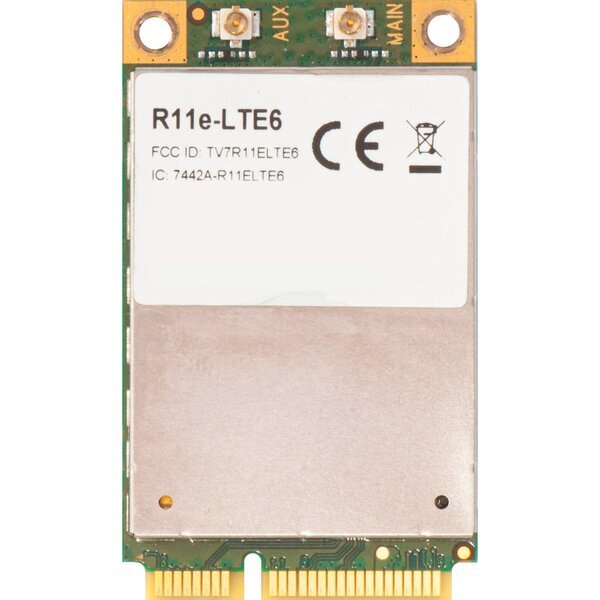 LTE-модуль MikroTik R11e-LTE6 miniPCi-e (R11E-LTE6) – купить в Киеве ...