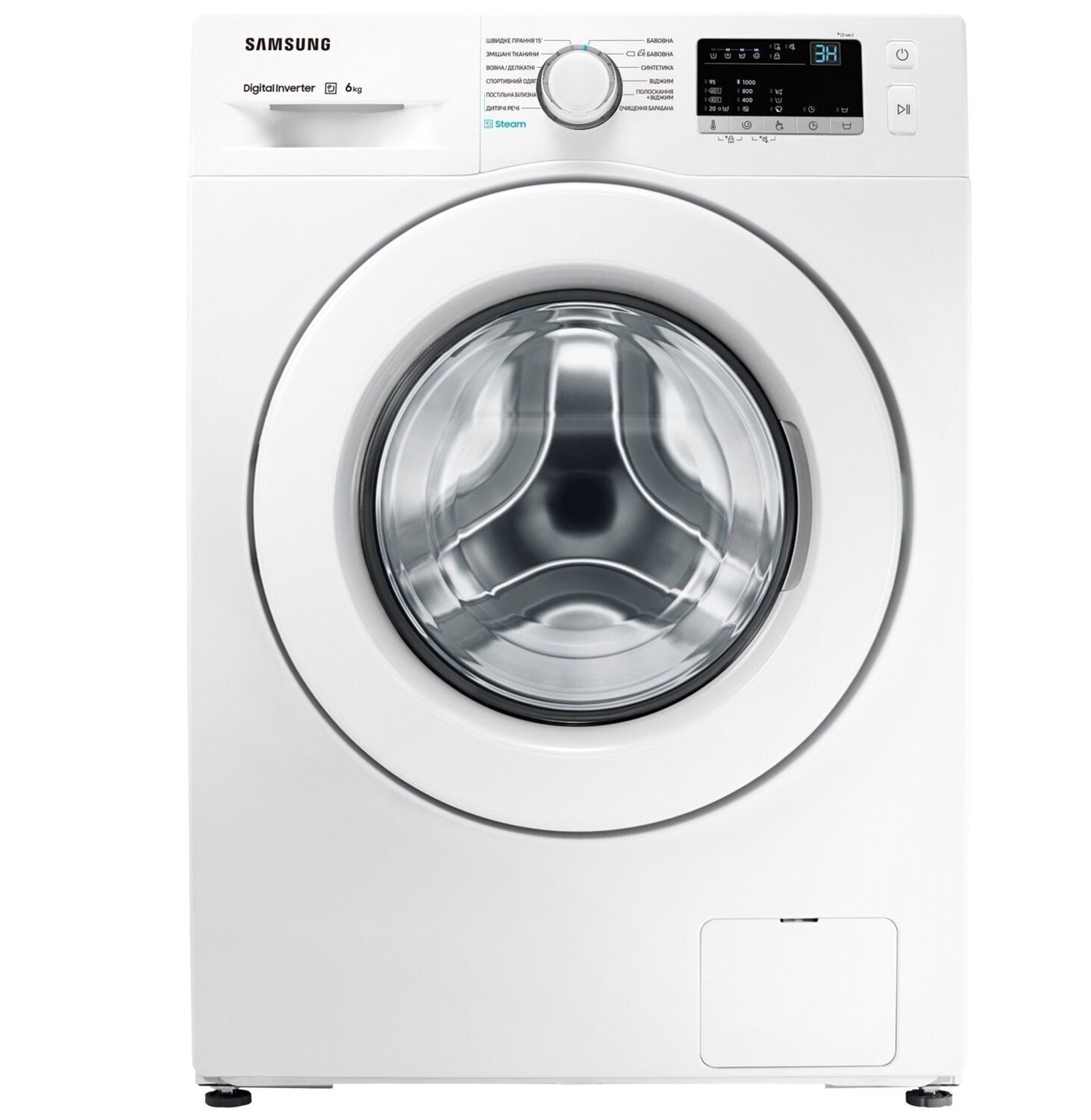 Пральна машина Samsung WW62J30G0LW / UA (1183250)