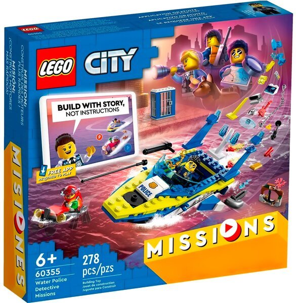 

LEGO 60355 City Missions Детективные миссии водной полиции