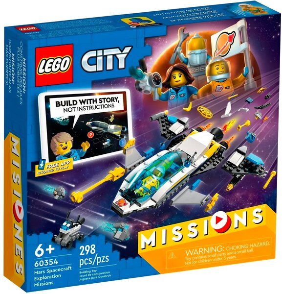 

LEGO 60354 City Missions Миссии исследования Марса на космическом корабле